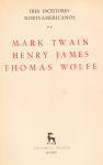 Tres escritores norteamericanos vignette