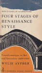 Four stages of renaissance style vignette