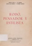 Rodó, pensador y estilista vignette