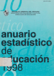 Anuario estadístico de educación 1998 vignette