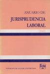 Anuario de jurisprudencia laboral 2003 vignette