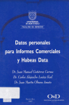 Datos personales para informes comerciales y habeas data vignette
