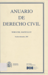 Anuario de derecho civil. vignette