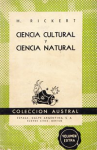 Ciencia cultural y ciencia natural vignette
