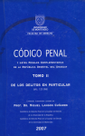 Código penal y leyes penales complementarias de la República Oriental del Uruguay. De los delitos en particular (art. 132-366) vignette