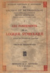Les fondements de la logique symbolique. Critique du nominalisme logistique vignette