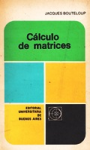 Cálculo de matrices vignette