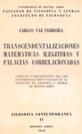 Transcendentalizaciones matemáticas ilegítimas y falacias correlacionadas vignette