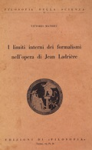 I limiti interni dei formalismi nell'opera di Jean Ladrière vignette