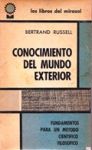 Conocimiento del mundo exterior. Fundamentos para un método científico filosófico vignette