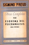 Esquema del psicoanálisis. Obras póstumas vignette