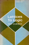 Lattices to logic vignette