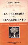 Panaorama general de historia de la ciencia. La eclosión del renacimiento vignette