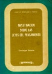 Investigación sobre las leyes del pensamiento vignette