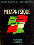Court-Traité de Philosophie. Métaphysique vignette