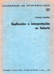 Explicación e interpretación en la historia vignette