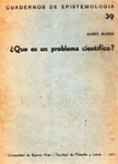¿Qué es un problema científico? vignette