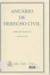 Anuario de derecho civil vignette