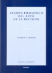 Examen filosófico del acto de la decisión vignette