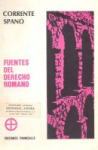 Fuentes del derecho romano vignette