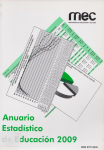 Anuario estadístico de educación 2009 vignette