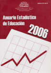 Anuario estadístico de educación 2006 vignette