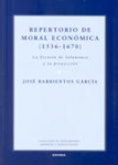 Repertorio de moral económica 1526-1670 vignette