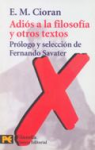 Adiós a la filosofía y otros textos vignette