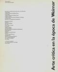Arte crítica en la época de Weimar vignette