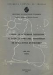 Libros de acuerdos, decretos e instrucciones del Ministerio de Relaciones Exteriores 1829-1851 vignette