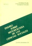 Ensayo sobre metodología de las ciencias sociales vignette