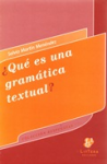 ¿Qué es una gramática textual? vignette