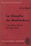 La filosofía de Shaftesbury y la estética literaria del siglo XVIII vignette