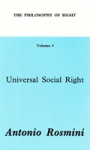 The philosophy of right. Universal social right vignette