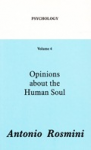 Psychology. opinions about the human soul vignette