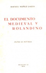 El documento medieval y Rolandino vignette
