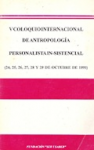 Actas del V coloquio internacional de antropología personalista in-sistencial vignette