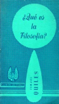 ¿Qué es la filosofía? vignette