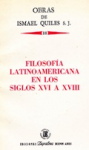 Filosofía lationamericana en los siglos XVI a XVIII vignette