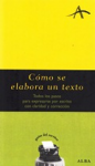 Cómo se elabora un texto vignette