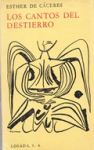 Los cantos del destierro vignette