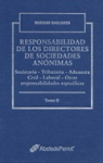Responsabilidad de los directores de sociedades anónimas. Societaria, tributaria, aduanera civil, laboral, otras responsabilidades específicas vignette