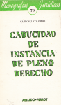 Caducidad de instancia de pleno derecho vignette