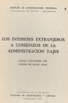 Los intereses extranjeros a comienzos de la administración Tajes. Cinco informes del Conde de Saint-Foix vignette