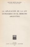 La aplicación de la ley extranjera en el derecho comparado vignette