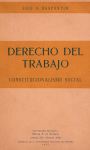 Derecho del trabajo. Constitucionalismo social vignette