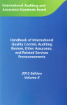 Handbook of International Quality Control, auditing review, other assurance, and related services pronouncements vignette