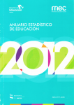 Anuario estadístico de educación 2012 vignette