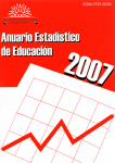 Anuario estadístico de educación 2007 vignette