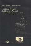 La última filosofía de Ortega y Gasset en torno a la idea de principio en Leibniz vignette